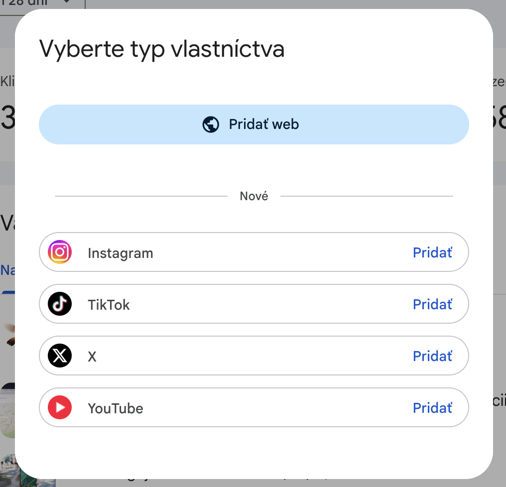 Type of social media